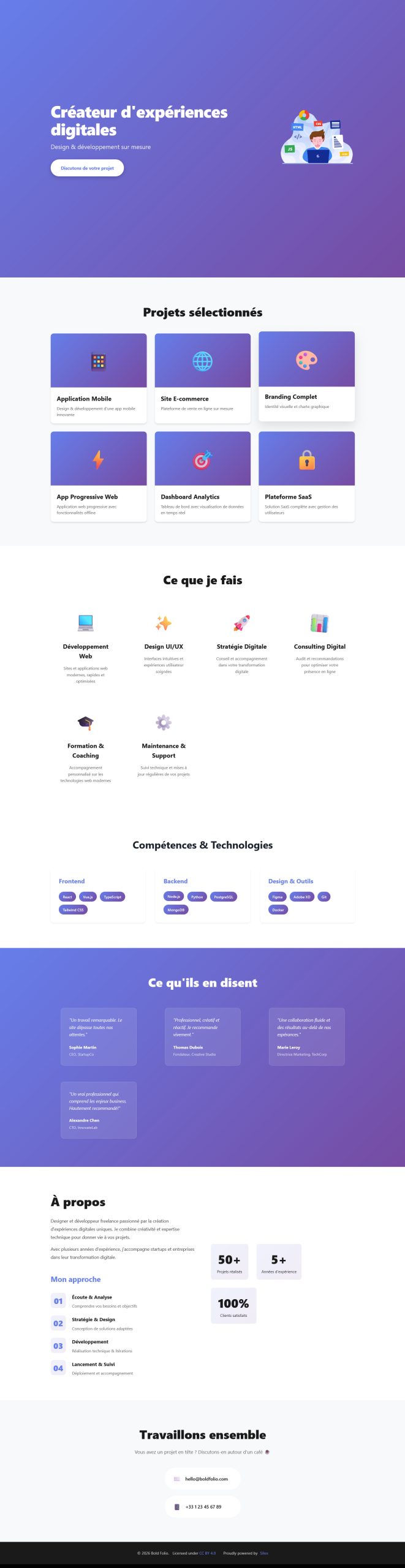 Bold Folio
